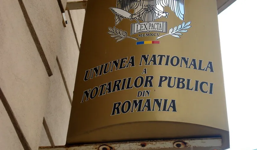 UNNPR: Liberalizarea onorariilor percepute de notari nu înseamnă că tarifele vor scădea
