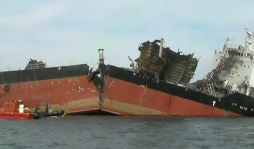 Explozie devastatoare la bordul unui petrolier sud-coreean