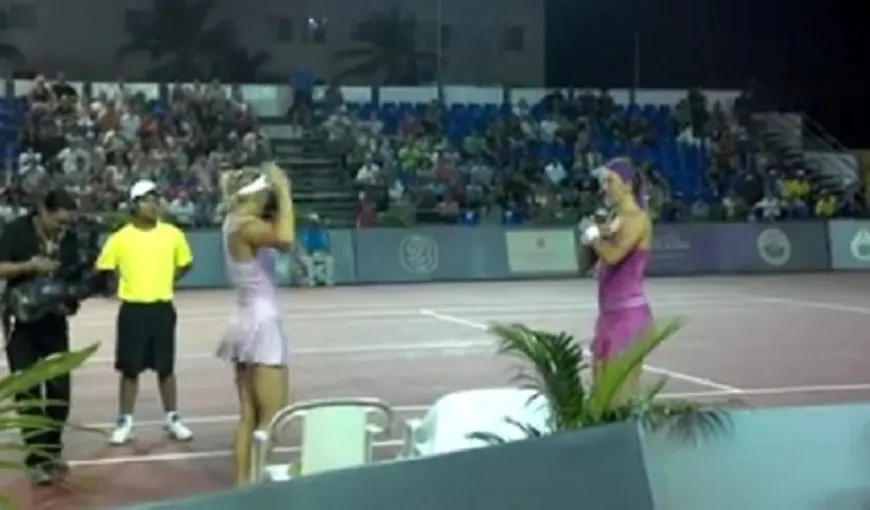 Tenis pe ritmuri de Macarena. Vezi dansul lui Wozniacki şi Azarenka VIDEO