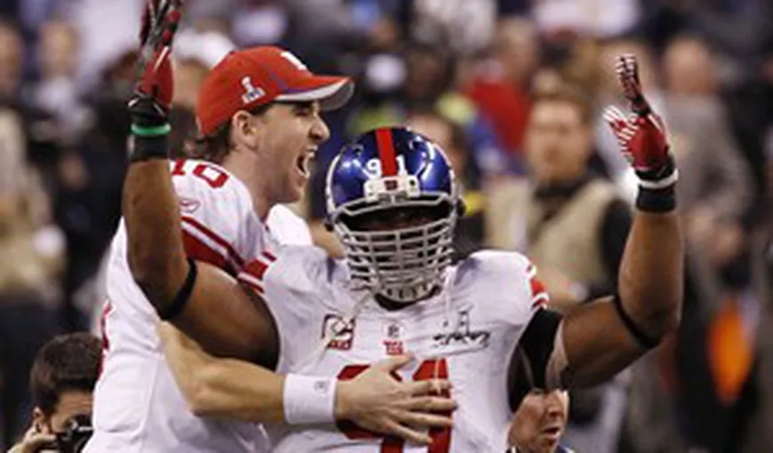 New York Giants a câştigat Super Bowl VIDEO