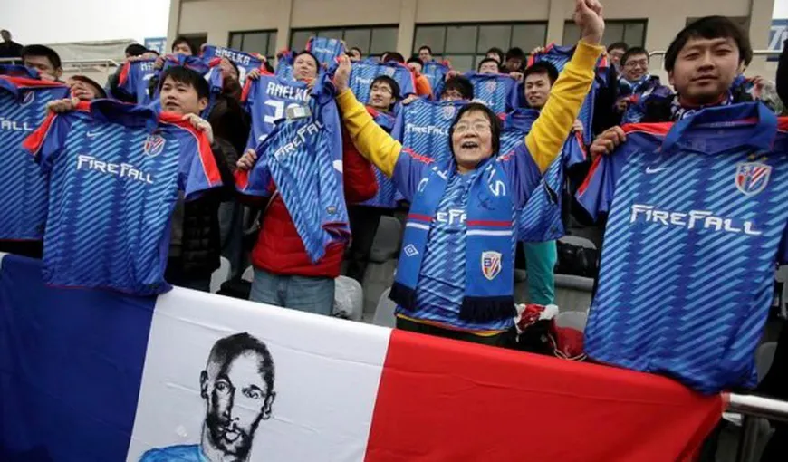 „Anelka-mania” în China. Vezi ce super gol a marcat francezul VIDEO