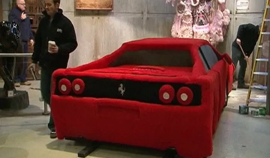 Un Ferrari de lână, cel mai nou exponat al muzeului Ripley’s
