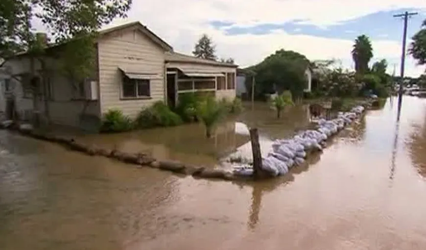 Australia, lovită de cele mai puternice inundaţii din ultimii 50 de ani VIDEO