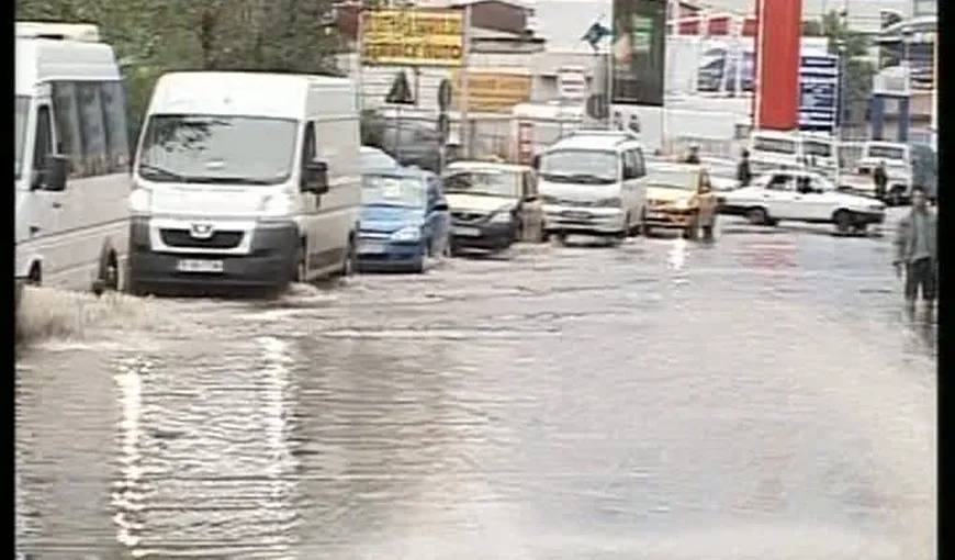 Bucureştiul, în pericol de inundaţii. Vezi care sunt zonele inundabile din Capitală