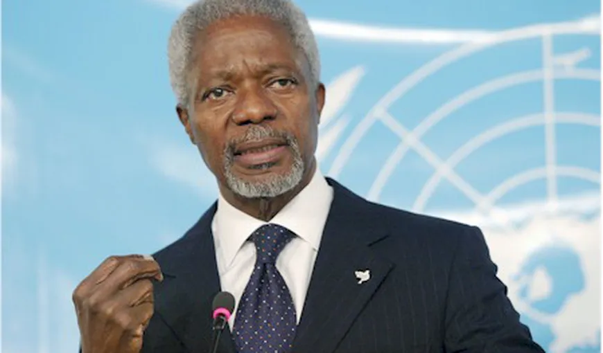 Kofi Annan, delegat de ONU şi Liga Arabă să soluţioneze criza din Siria