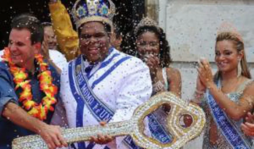S-a dat startul la distracţie. Regele Momo a deschis Carnavalul de la Rio VIDEO