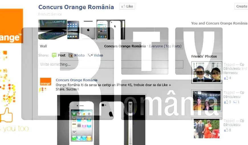 Peste 12.000 de români înșelați pe Facebook cu un concurs fals în numele Orange România