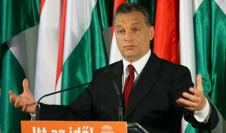 Orban este mândru de noua Constituţie a Ungariei
