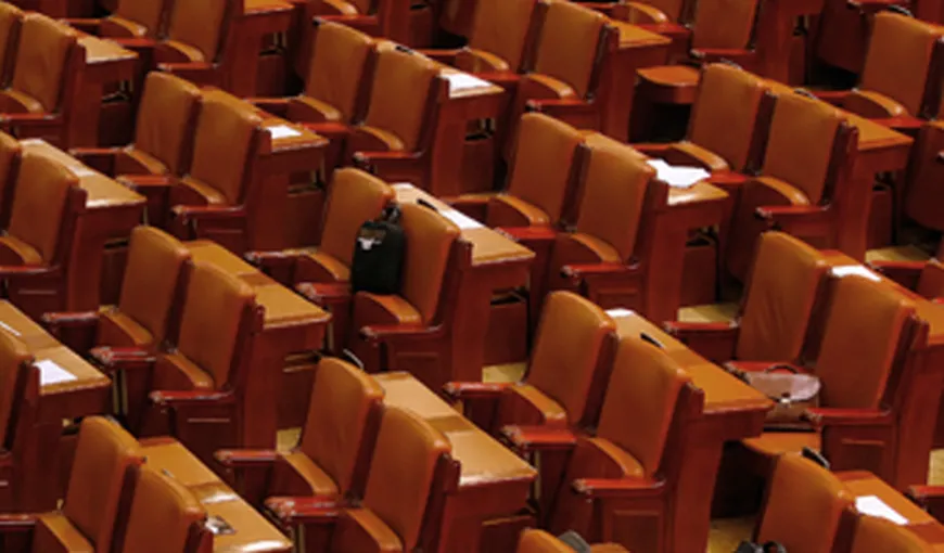 Lenea din Parlament. 173 de deputaţi au semnat condica, 70 au fost la şedinţă VIDEO