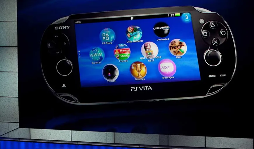 Consola portabilă PlayStation Vita a ajuns în România. Vezi de unde o poţi cumpăra