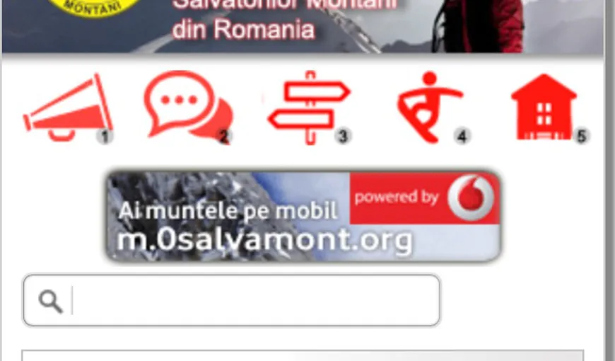 Vodafone a lansat un site pentru iubitorii de munte