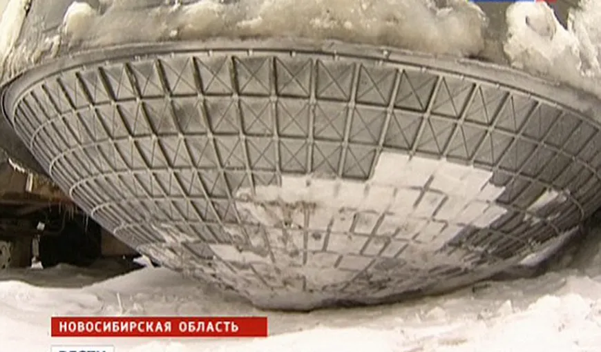 O bucată metalică, dintr-un obiect spaţial neidentificat, s-a prăbuşit în Siberia FOTO