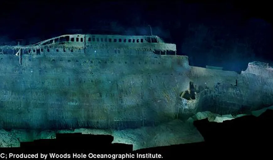 Titanicul pe fundul oceanului, aşa cum nu l-aţi mai văzut niciodată IMAGINI NOI