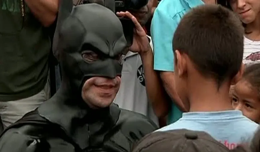 Batman, poliţist în Brazilia VIDEO