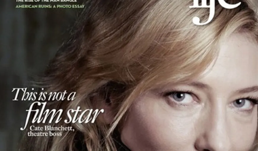 Cate Blanchett, o frumuseţe naturală: Apare pe coperta unei reviste, fără Photoshop FOTO