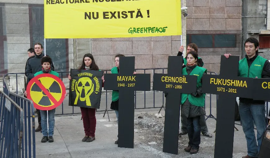 Greenpeace: 62% din români, împotriva construcţiei unui nou reactor nuclear la Cernavodă