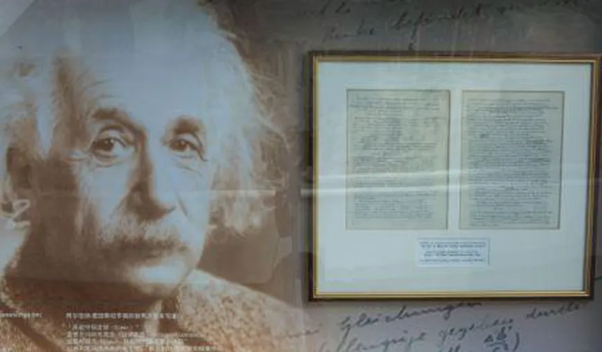 Manuscrisele lui Einstein, expuse online. Vezi cui trimitea savantul scrisori de dragoste