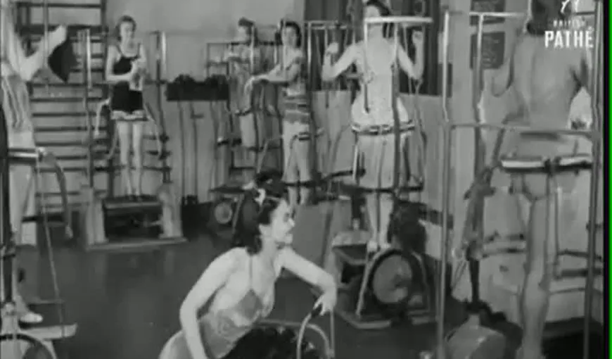Cum făceau femeile fitness în anii ’40 VIDEO