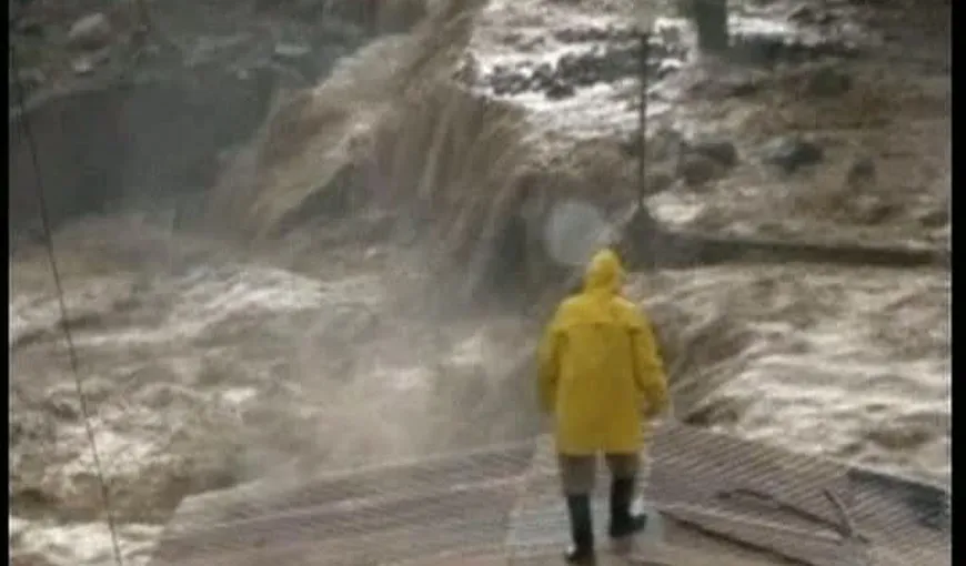 Statul Chile, sub ape. Plouă fără încetare de câteva săptămâni VIDEO