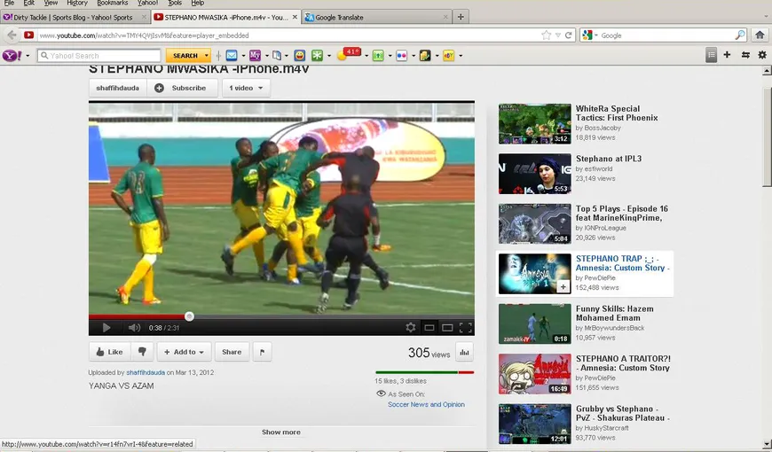 Imprevizibila Africa. Scene incredibile la un meci din Tanzania VIDEO