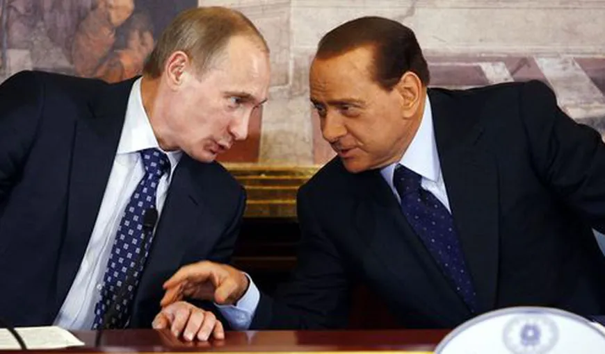 Vladimir Putin, acuzat de „relaţii de corupţie” cu Silvio Berlusconi