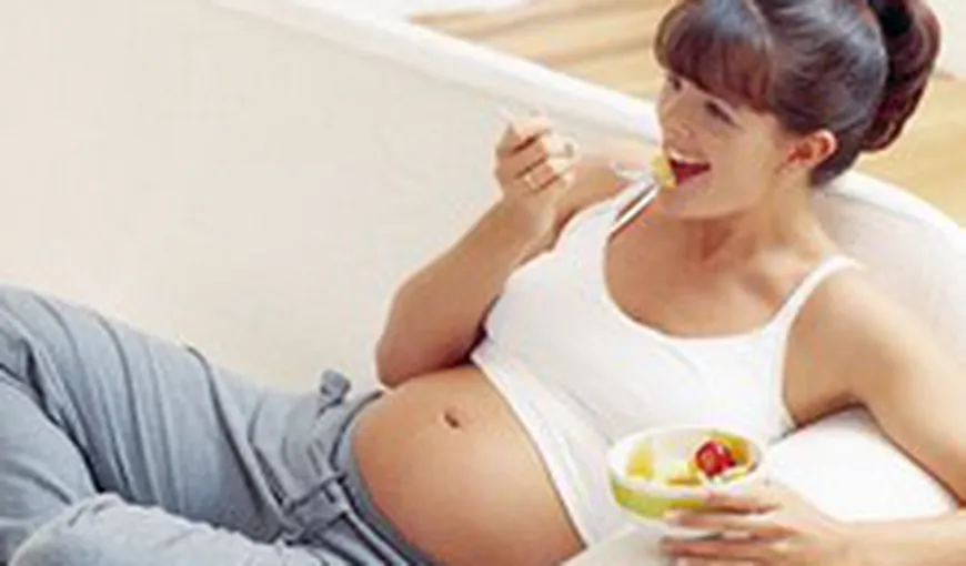 Alimentaţia corectă în timpul sarcinii
