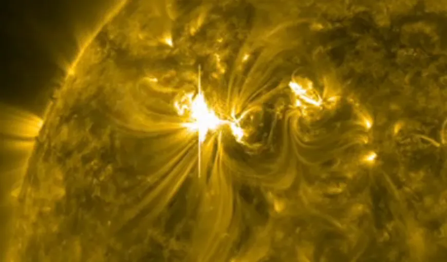 Cea mai puternică explozie solară din ultimii 5 ani loveşte Pământul VIDEO