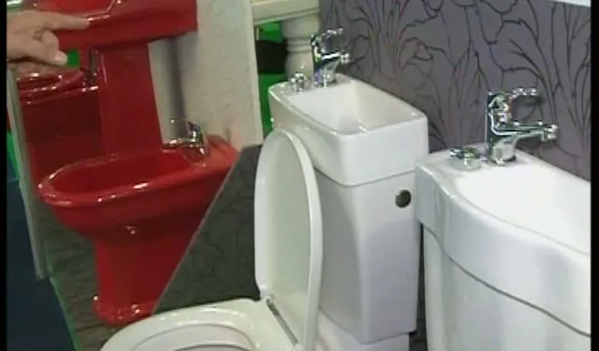 Toaleta eco fără apă, vedeta Târgului de Construcţii din Capitală VIDEO