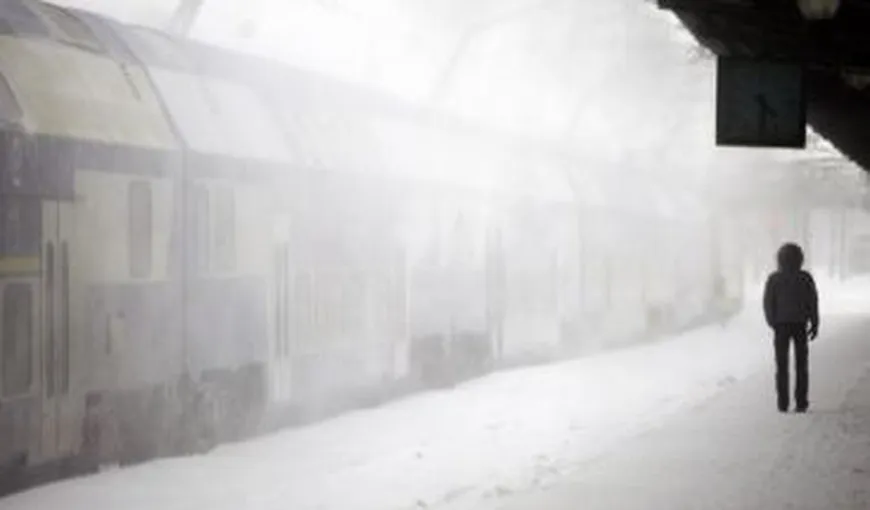 3.500 de pasageri au rămas blocaţi în trenurile de mare viteză din Franţa din cauza zăpezilor