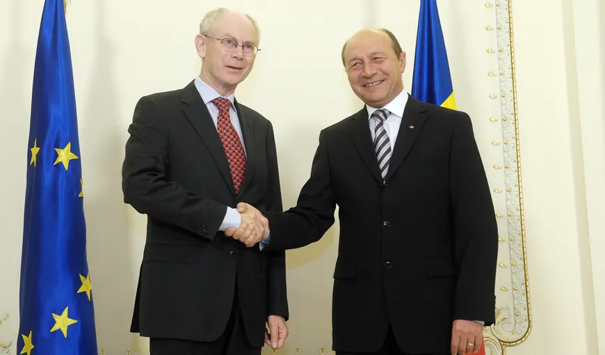 Băsescu: L-am informat pe Van Rompuy că de la mijlocul lui 2012 reîntregim salariile bugetarilor