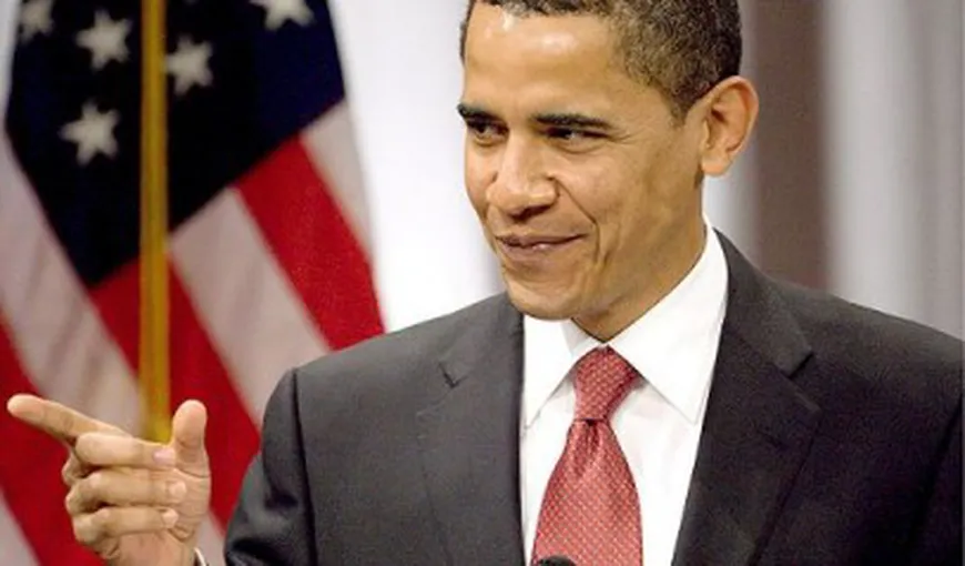 Preşedintele Barack Obama şi un agent Secret Service, stropiţi cu iaurt