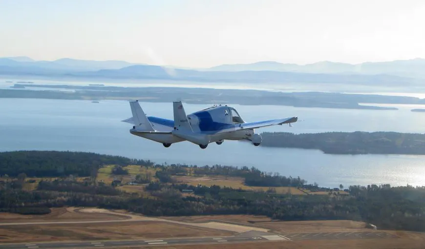 Maşina zburătoare a efectuat cu succes primul său zbor VIDEO