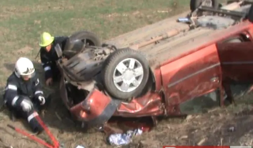 Un şofer a accidentat mortal un bătrân şi a fugit de la locul accidentului VIDEO