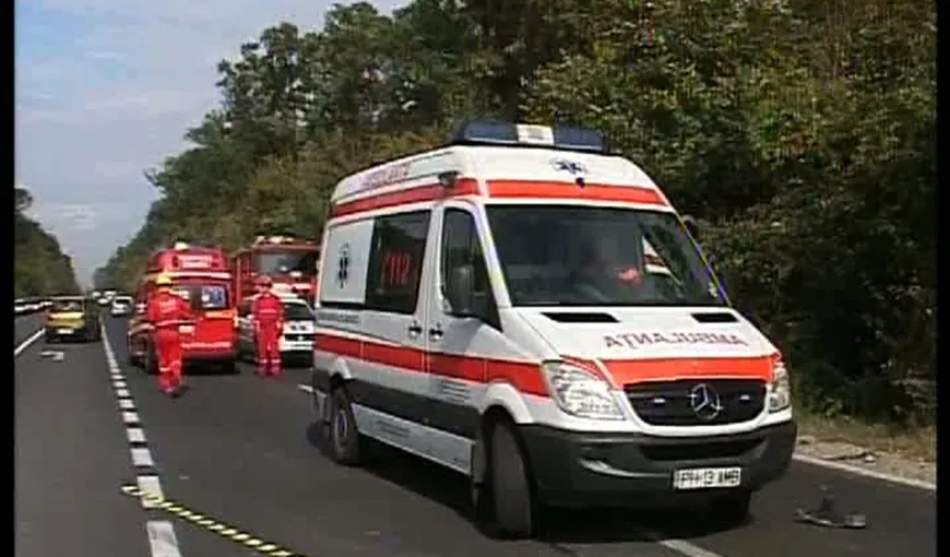 Accident grav pe DN1. Un om a murit şi alţi trei au fost răniţi VIDEO