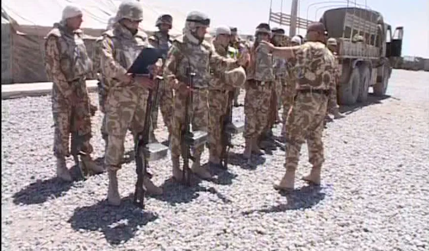 Mesaje de Paşte de la militarii români din Afganistan VIDEO