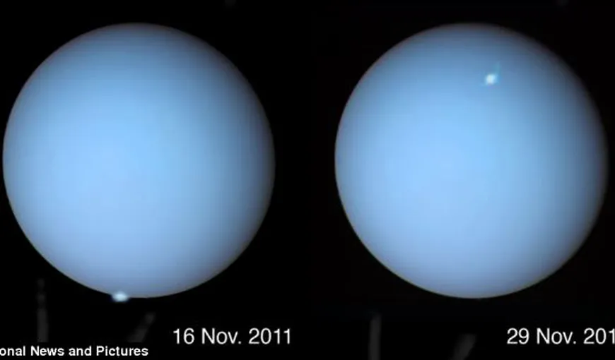 Nu doar Pământul are aurore, ci şi planeta Uranus FOTO
