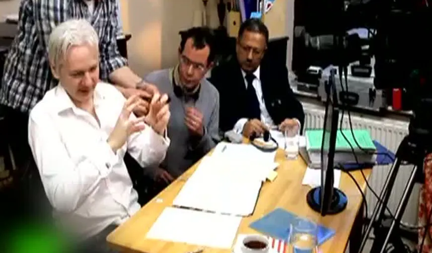 Prima emisiune TV a lui Assange, fondatorul Wikileaks: L-a intervievat pe liderul Hezbollah VIDEO