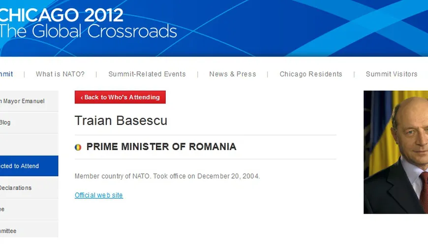 Am trăit s-o vedem şi p-asta: Traian Băsescu este prim-ministrul României, la americani