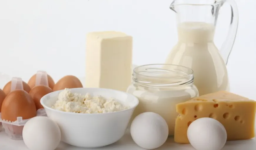 Lista de calorii din produse pe baza de oua, lactate si branzeturi
