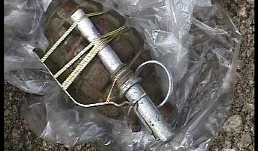 Grenade, descoperite în Capitală, în zona Podului Colentina