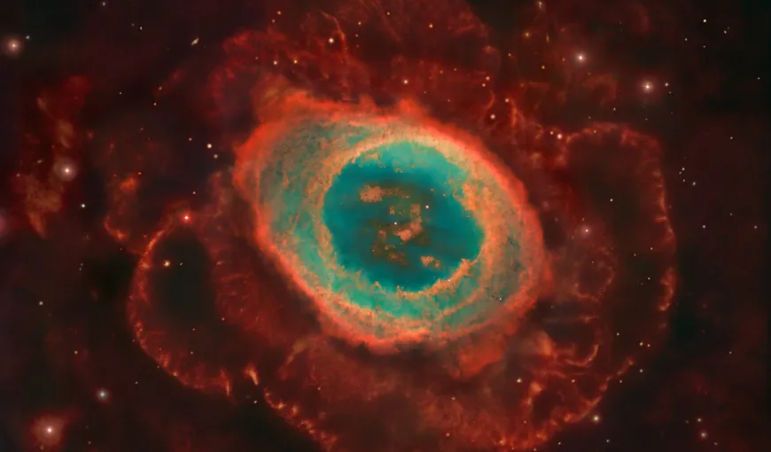 Fotografia astronomică a zilei: Nebuloasa Inel, unul dintre cele mai faimoase obiecte celeste FOTO