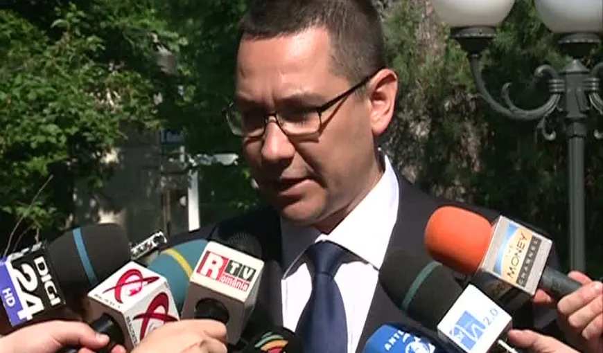 Guvernul Ponta va fi supus validării luni, la ora 16.00