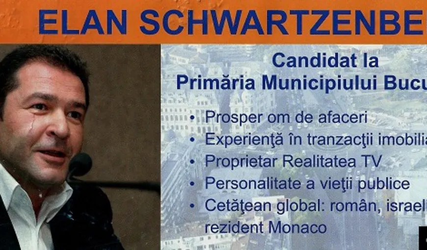 Elan Schwartzenberg, posibil candidat la Primăria Capitalei