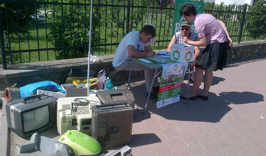 Campanie de colectare a deşeurilor electrice şi electronice în judeţul Ilfov, în acest weekend