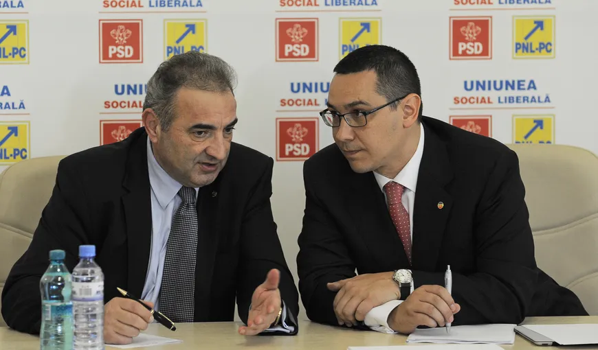 Victor Ponta şi Florin Georgescu, la discuţii cu delegaţia FMI, CE şi BM VIDEO