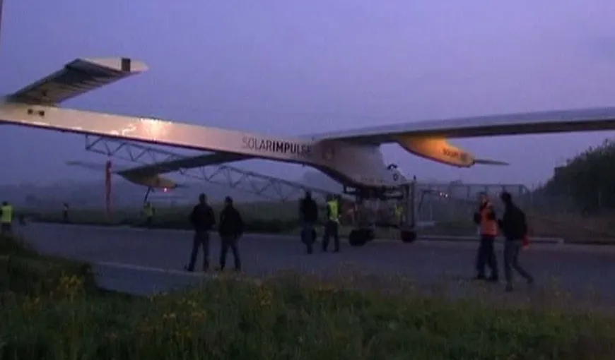 Premieră în aviaţie: Un avion solar traversează Mediterana VIDEO