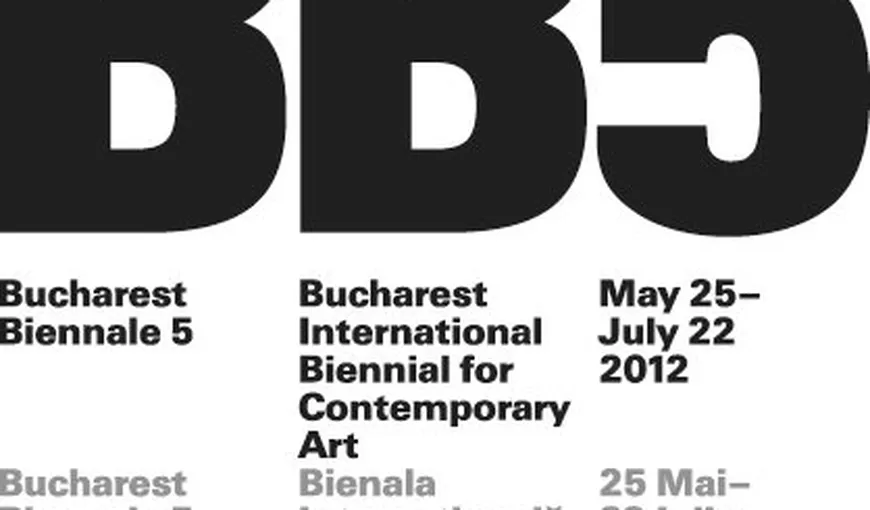 Bucharest Biennale, cel mai important eveniment de artă contemporană din ţară, se deschide pe 24 mai