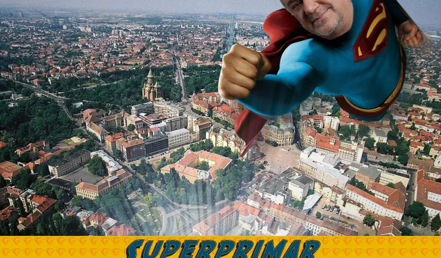 Superman candidează la primăria Timişoarei