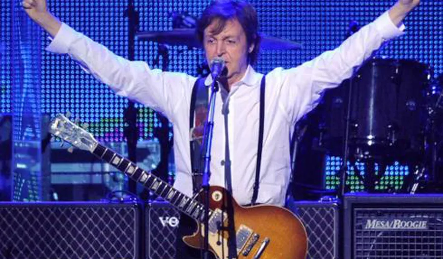 Paul McCartney a susţinut un concert gratuit, în Mexic