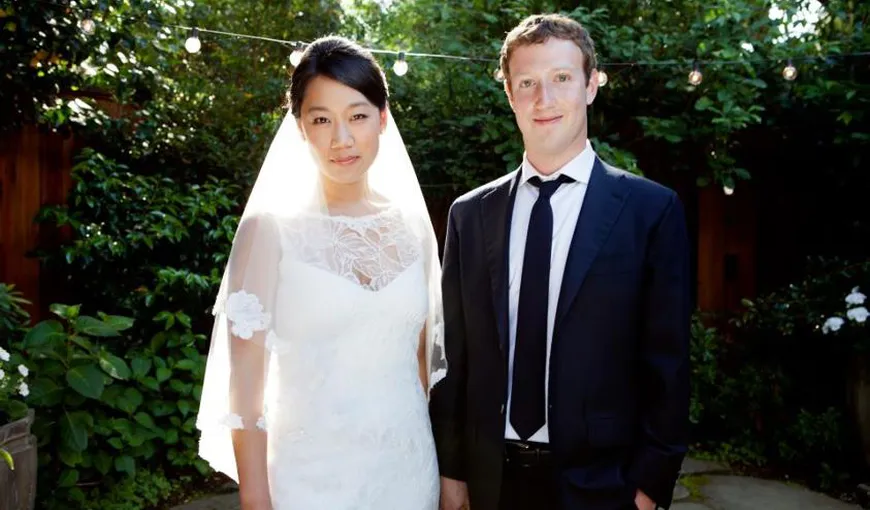 Fondatorul Facebook, Mark Zuckerberg, s-a căsătorit